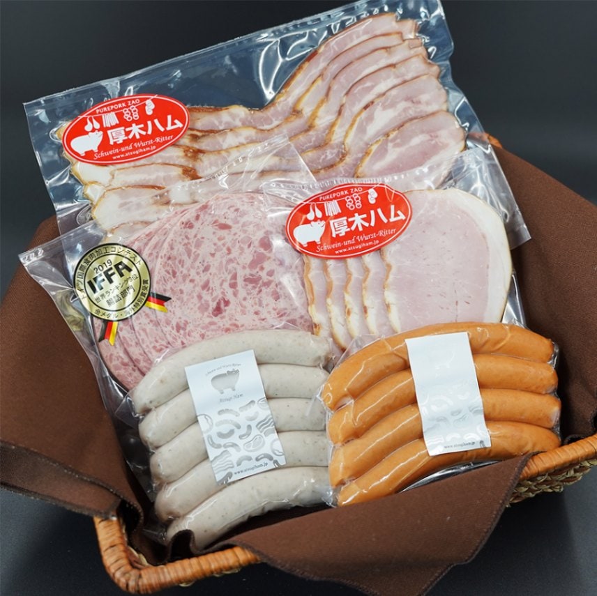 【送料無料】　ご自宅配送限定　　売れ筋ウインナー、ソーセージ＆ハムお試しセット